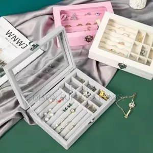 Gift Jewellery Storage Box Earrings Store Ring Jewelry Giftbox