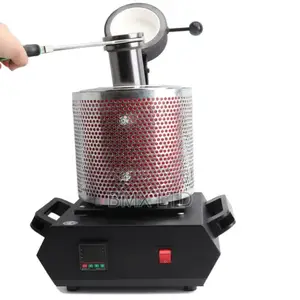Hot Selling Mini Digital Electric Gold Melting Furnace With Crucible