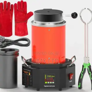 Jewelry Tools 3kg Melting Furnace Mini Portable Silver Melting Furnace