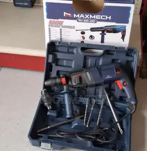 Maxmech Rotary Hummer/800watts Electric Double Chuck Rotary Hummer