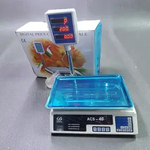 Top Quality Acs 40 Digital Weighing Scale 40kgs With Led Display