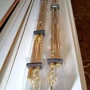 High End Gold Metal Curtain Rods