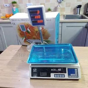Heavy-Duty Acs 40 40kgs Digital Scale With Price Computing Led Display