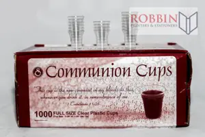 Plastic Communion Cups- A Box of 1000 Pieces Nairobi