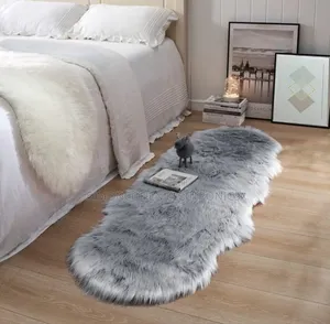 Faux Fur Bedside Mats