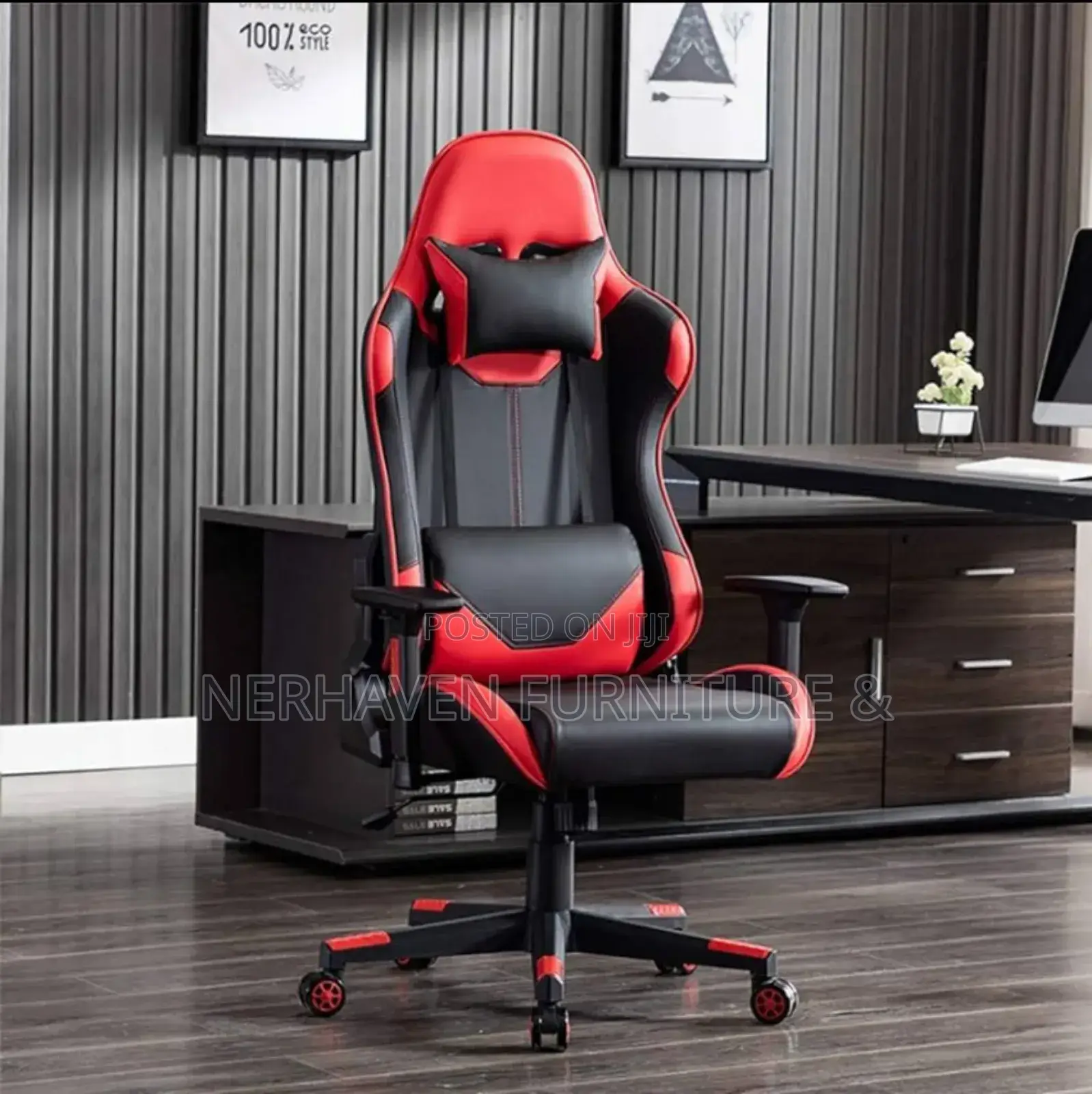 Ergonomic Gaming Chair With High Back