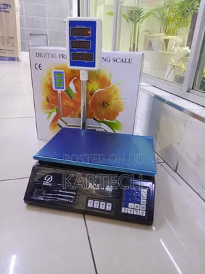 Acs-40 Digital Price Computing Weighing Scale – 40kg Capacity