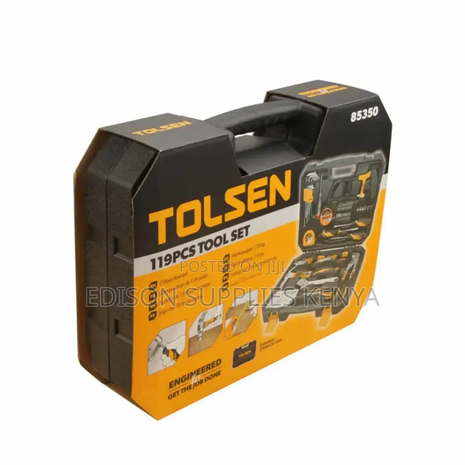 Tolsen 119pcs Tool Set Household Tools Set General