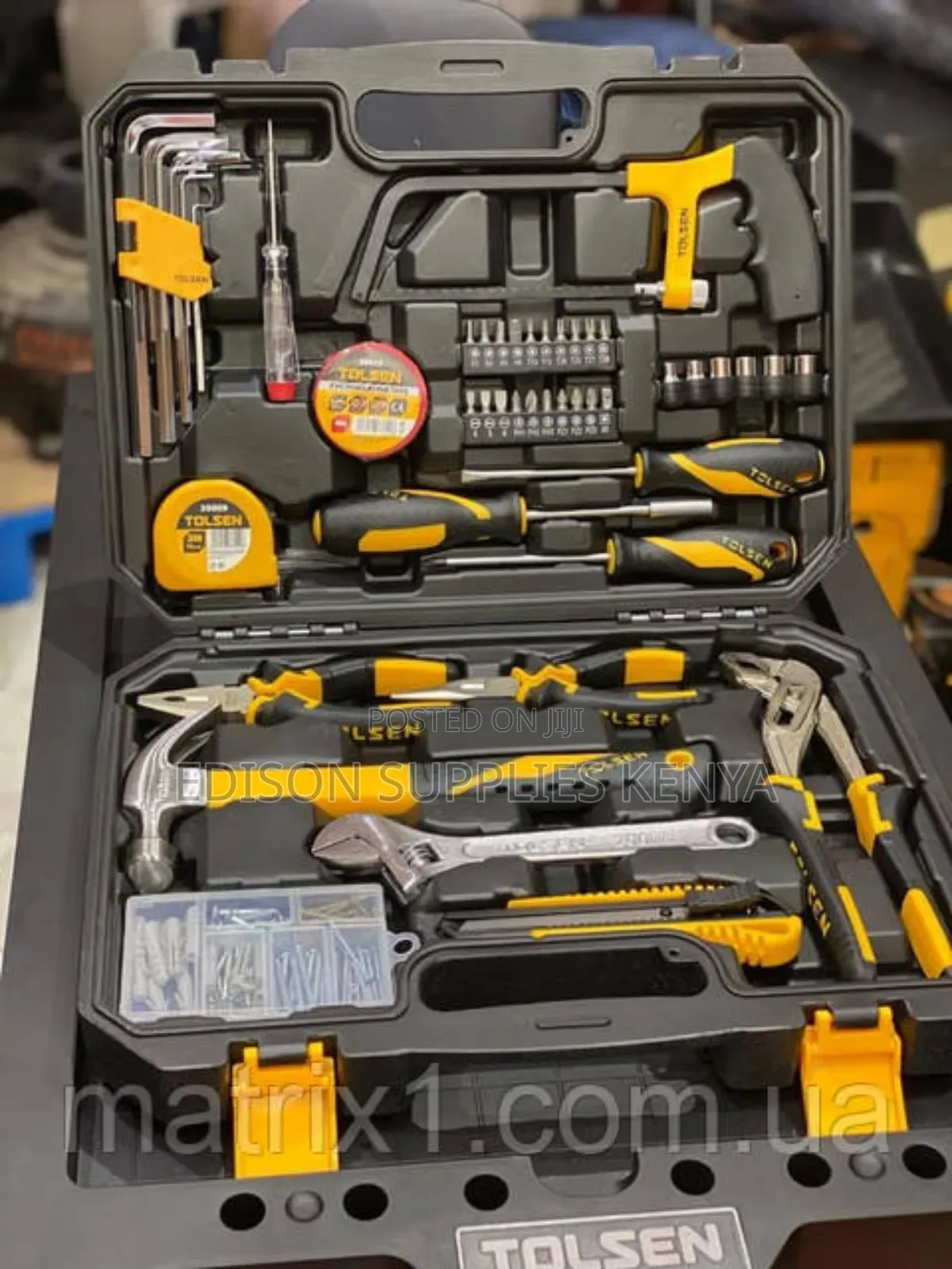 Tolsen 119pcs Tool Set Household Tools Set General