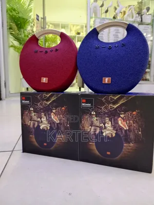 Mini Round Wireless Speaker – Fm, Bluetooth, Usb, Aux