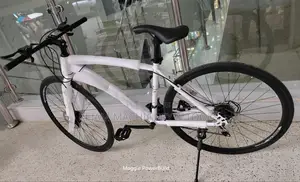 White Racing Bike Size 27.5 Adult Bike