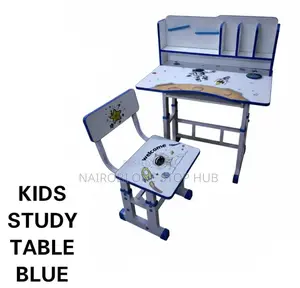 Adjustable Children's Study Table and Chair Set