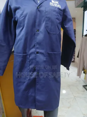 Unified Look Twill Dust Coats in Navy Blue