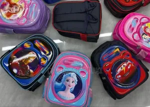 Kids Cartoon Bag 
Waterproof 
With Multiple Pockets