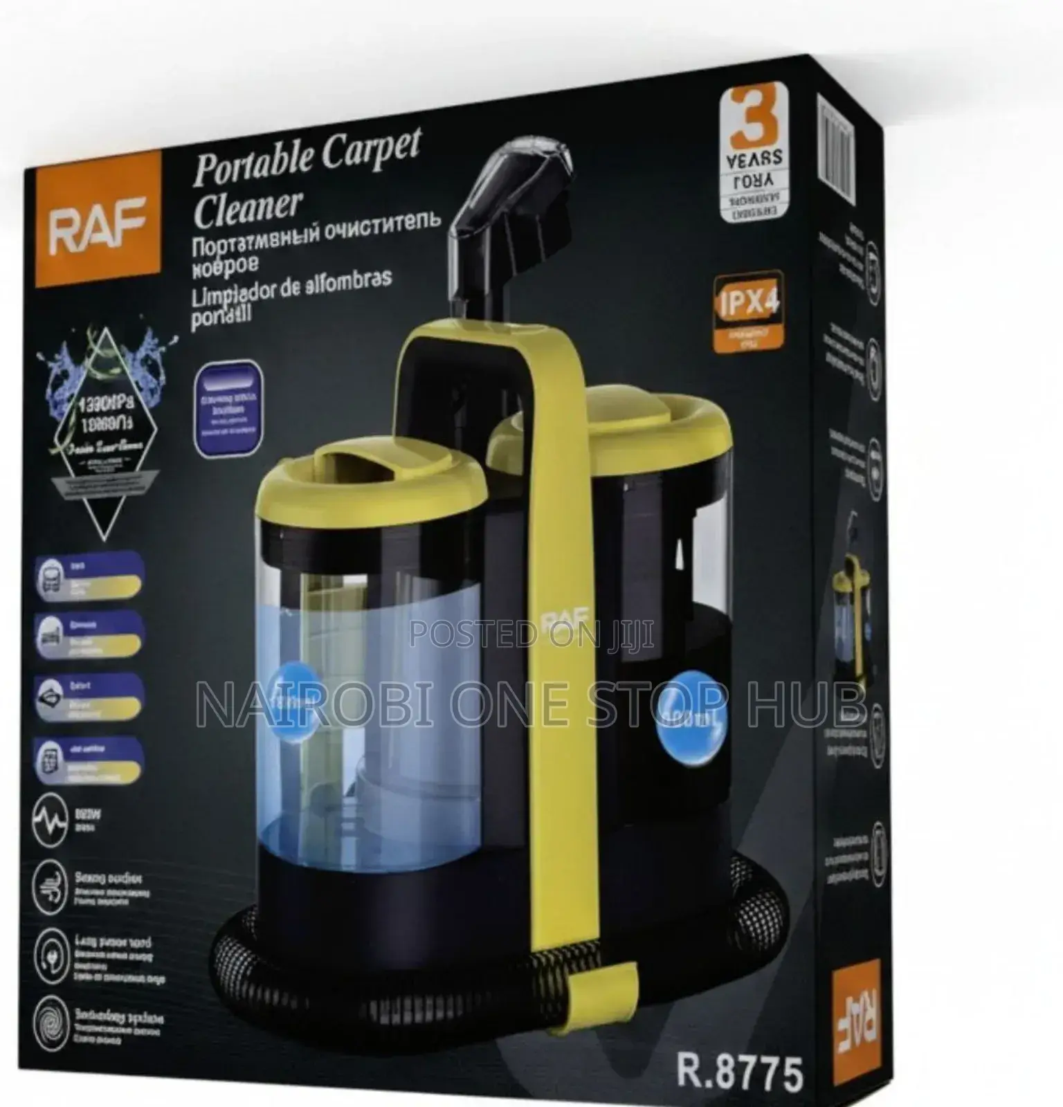 Raf R.8775 Portable Carpet Cleaner.