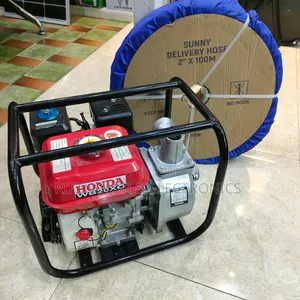 2" Honda Petrol Engine Water Pump 7.5hp 100 Meters Delivery Pipe 2"