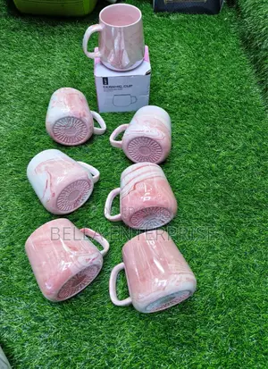 Available Pearl Marble Porcelain Tea/ Coffee Mugsavailable