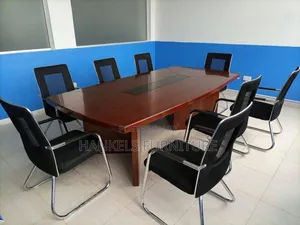 Elegant 2400mm Boardroom Table With Sturdy Finish