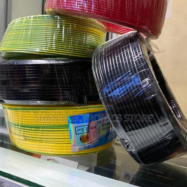 Single Core Electric Cables 2.5mm Electrical Wires 90 MTR Roll