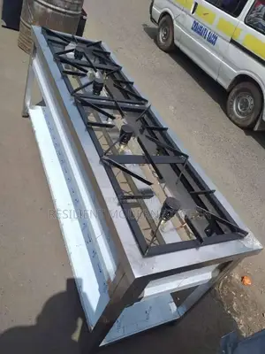 Heavy Duty Stainless Steel 4 Burner Gas Cooker