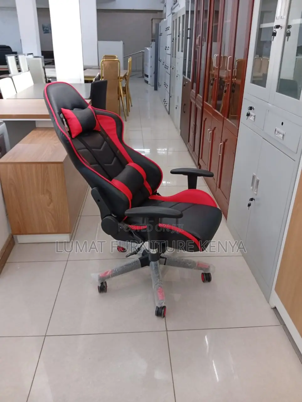 Comfortable Gamer Back-Support Chair