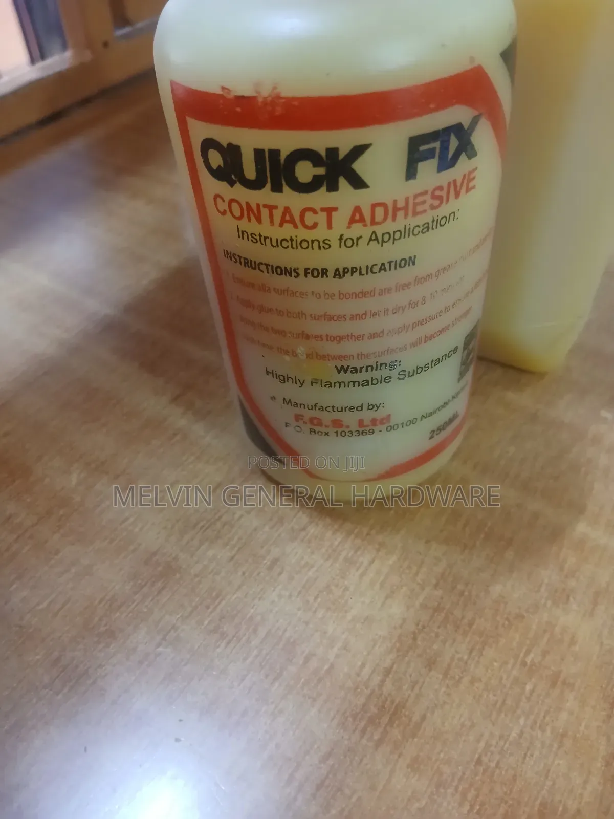 Quickfix Contact Adhesive Glue 250ml