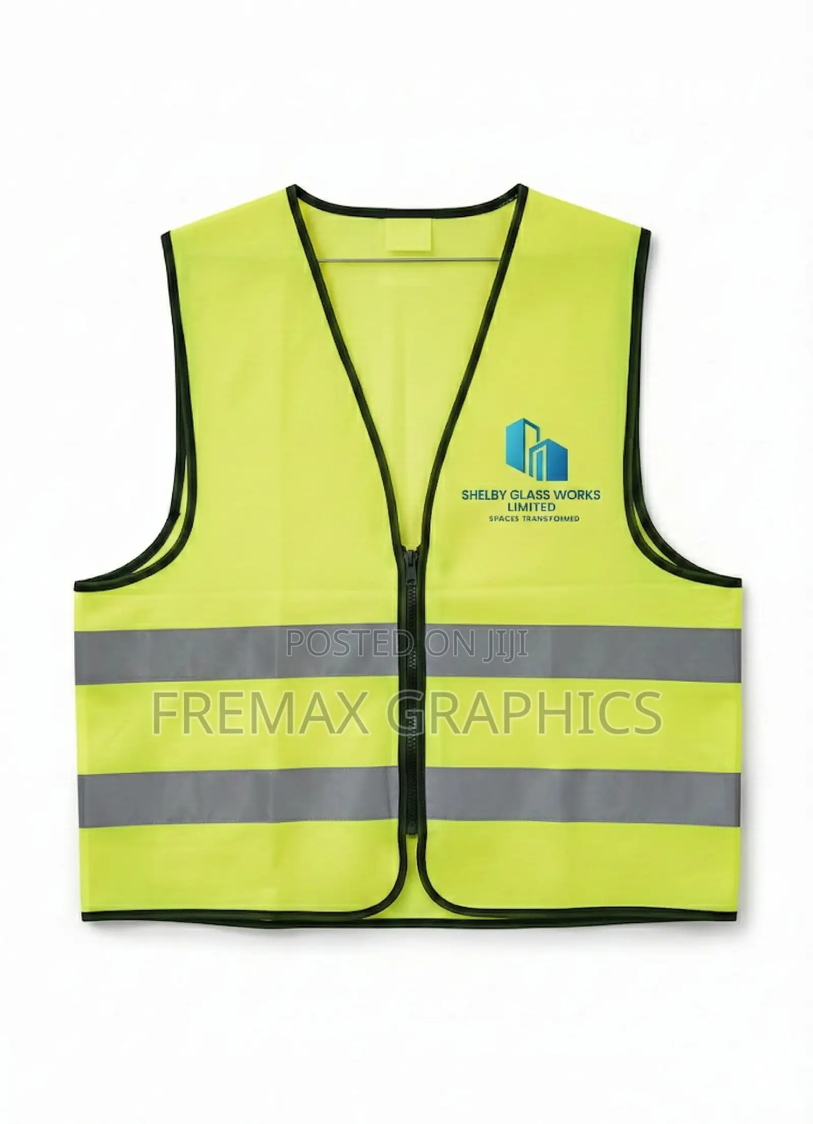 Custom Branded Reflector Vests for Worksites