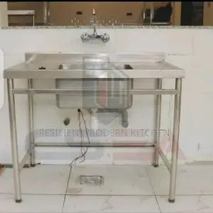 Heavy Duty Stainless Steel Single Bowl Sink
