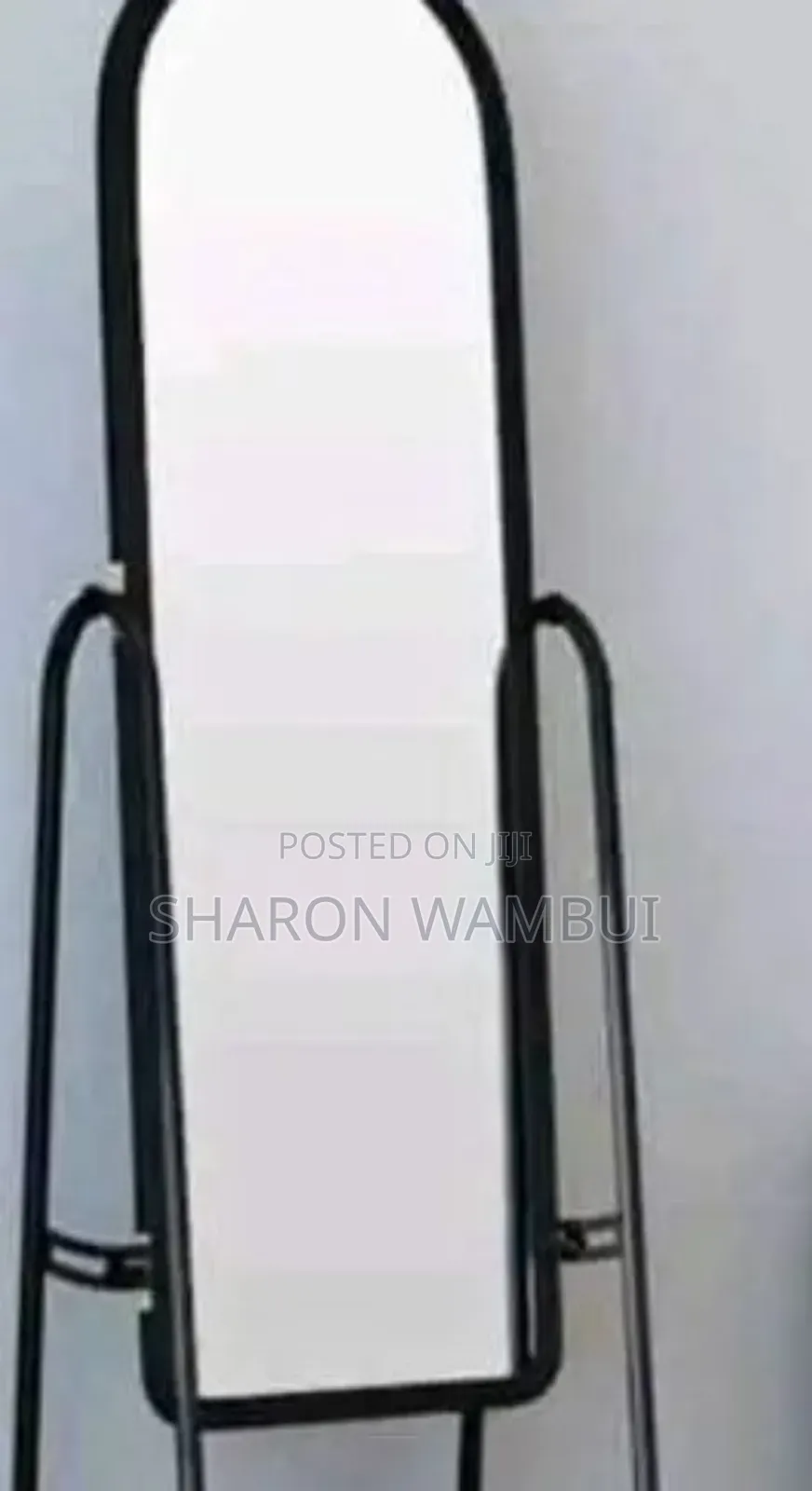 Quality Dressing Mirror 36cm With Wheels
