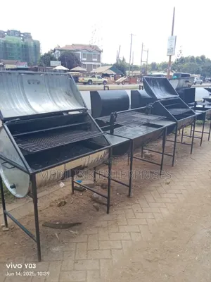 Closable Domestic/Commercial Kitchen Barbecue Grill