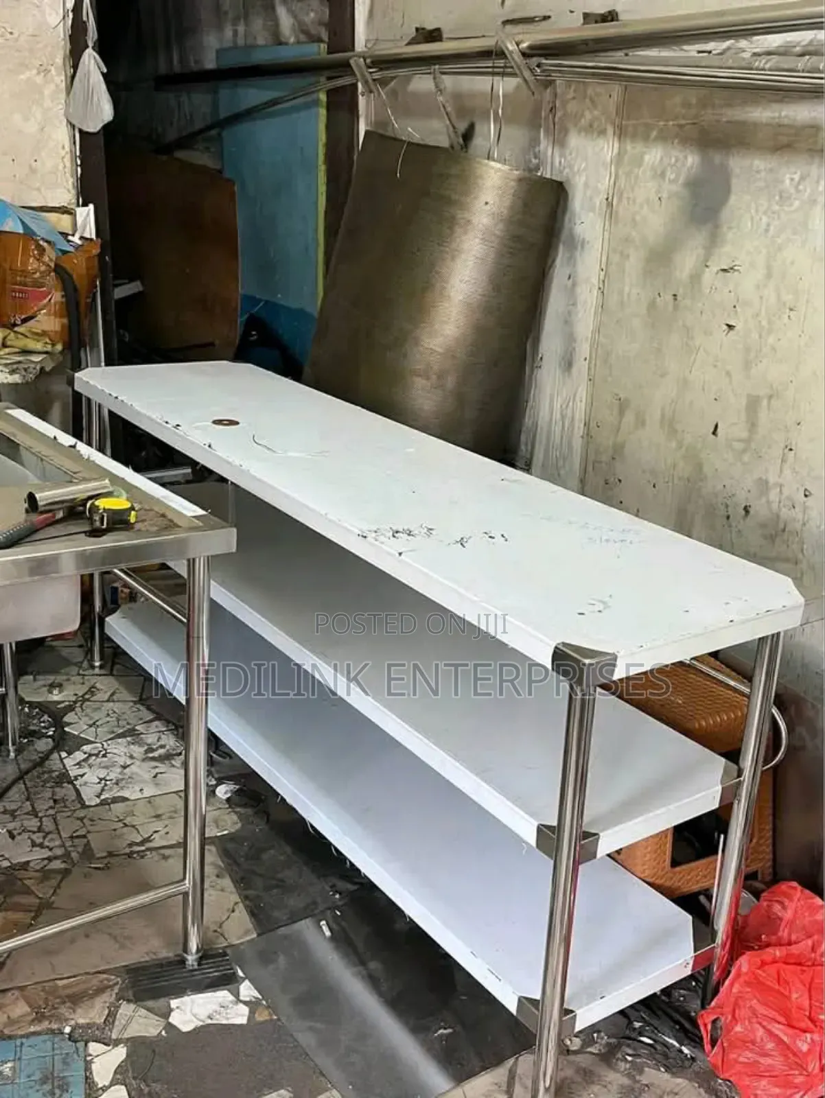 Stainless Kitchen Working Table Customized