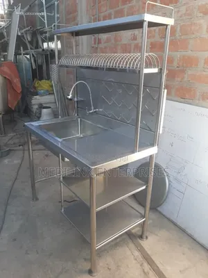 Stainless Customized Customized Sinks and a Rack
