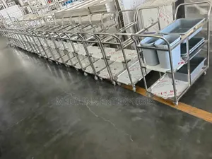 Imported Hospital Trolleys (Stainless Steel)