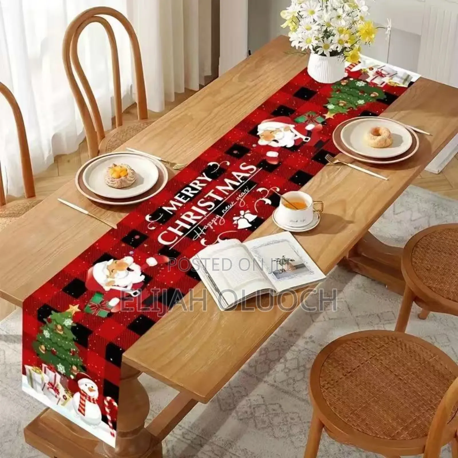 Christmas Themed Table Runner