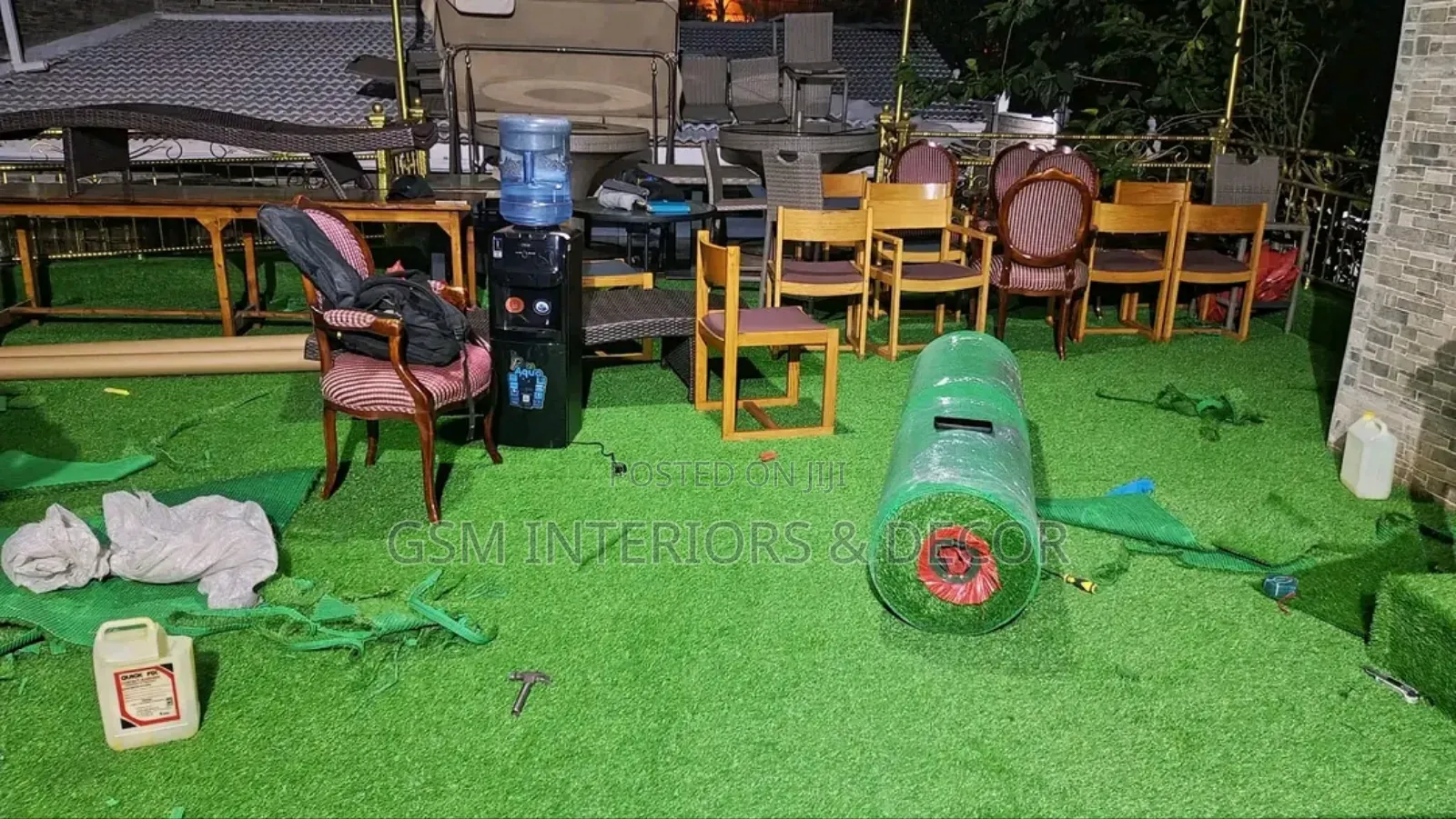 Artificial Green Grass Carpets for Lounge
