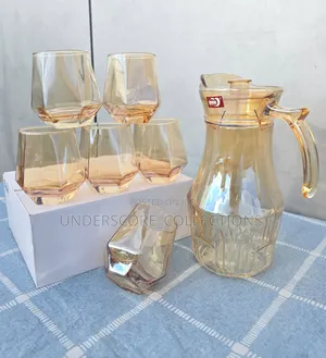 *7pcs Gold Water Set*