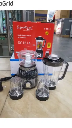 Signature Silverware 4 in 1 Blender