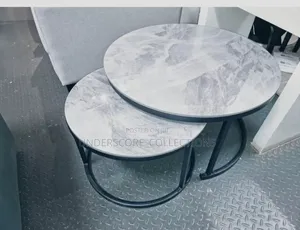 Black and Grey Nesting Coffee Tables