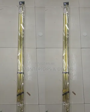 Bistrip Double Curtain Rods 1m