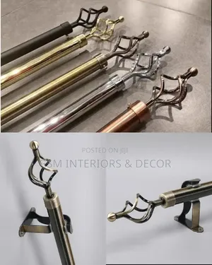 Multicolour Adjustable Curtain Rods