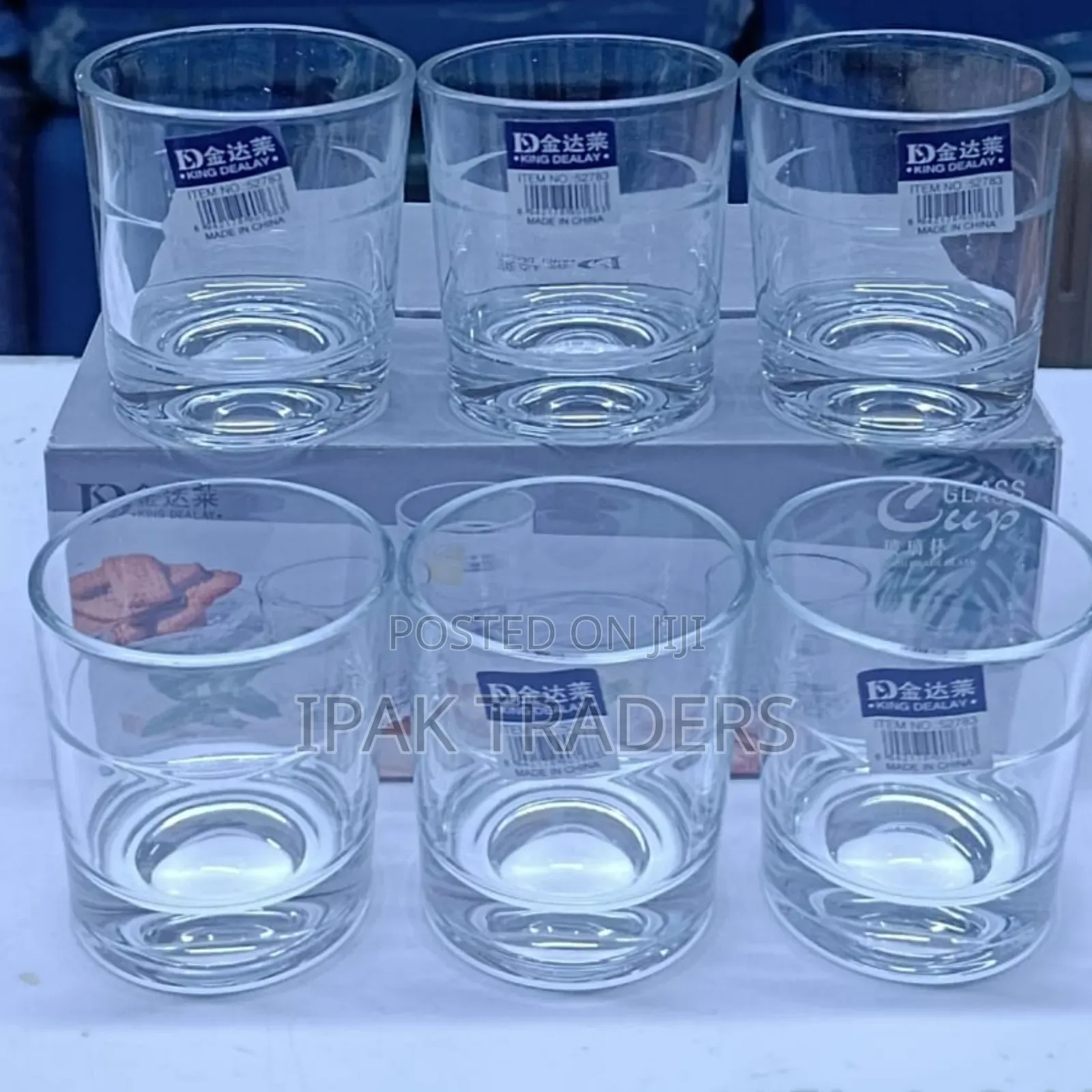 **6pcs 150ml Whiskey Glasses 