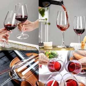 *Long Wine Glass*
 *Capacity:* 300ml 
* 6pc Set
