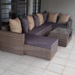 U-Shaped Cushioned Comfort Outdoor/Indoor Sofas