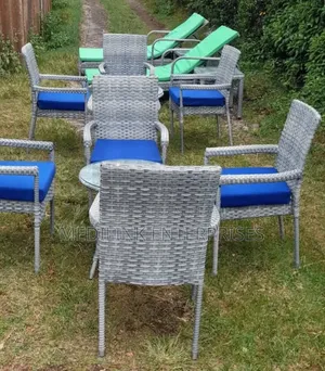 Royal Woven Outdoor Four Seater Set