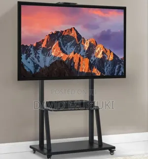 Mobile Tv Trolley Stand With Wall Mount Prices