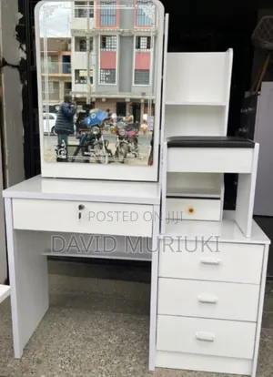 Dressing Table With Sliding Mirror