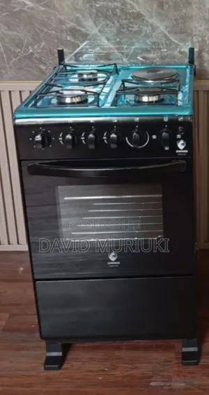 50×55 Euroken 3+1 Standing Cooker With Electric Oven Cooker