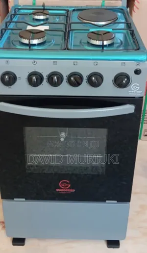  Eurochef Free Standing 3 Gas Burner +1 Electric Cooker.