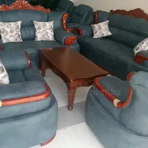 Couch 7 Seater Luxury Couch With Solid Mahogany Frames