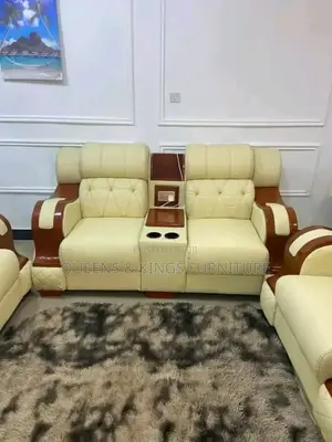 Couch 7 Seater Luxury Couch With Solid Mahogany Frames